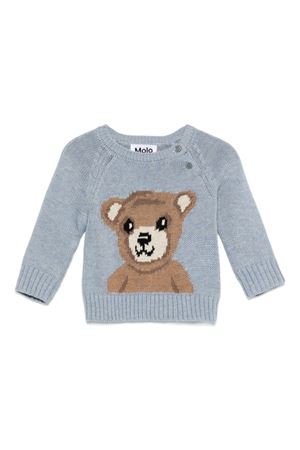 blue cotton jumper MOLO KIDS | 6W25K2049676